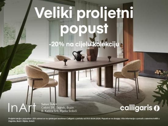 Calligaris veliki proljetni popust -20%!