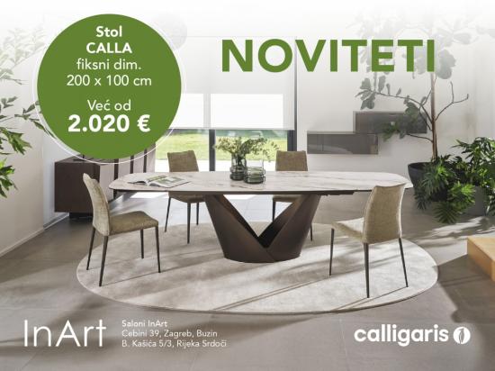 CALLIGARIS NOVITETI u salonima InArt!