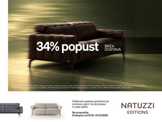 NATUZZI EDITIONS -34% i brza isporuka!