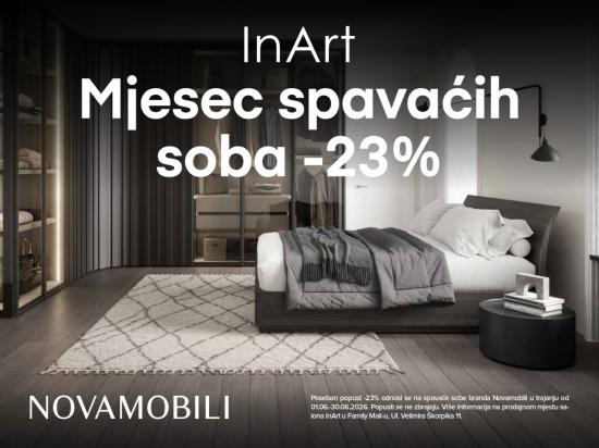 NOVAMOBILI spavaće sobe -23%!