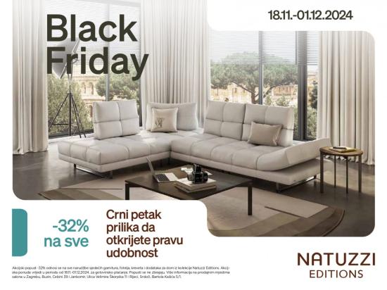 CRNI PETAK SJEDEĆE GARNITURE -32%!