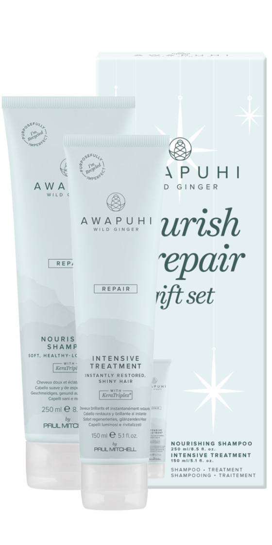 AWAPUHI WILD GINGER NOUIRSHING REPAIR GIFT SET