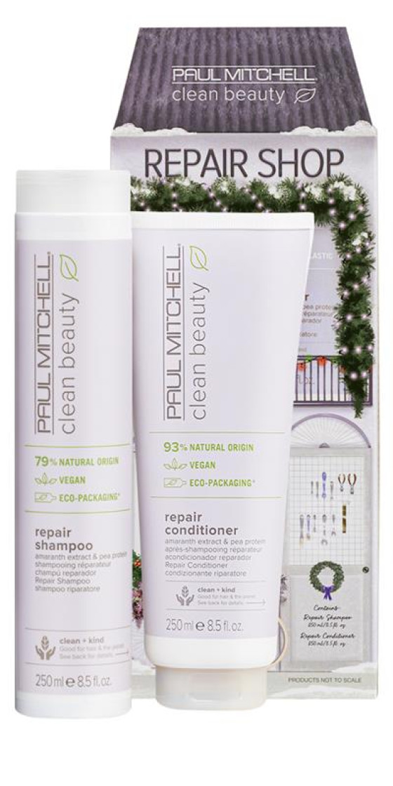 Komplet izdelkov Clean Beauty za obnovo las