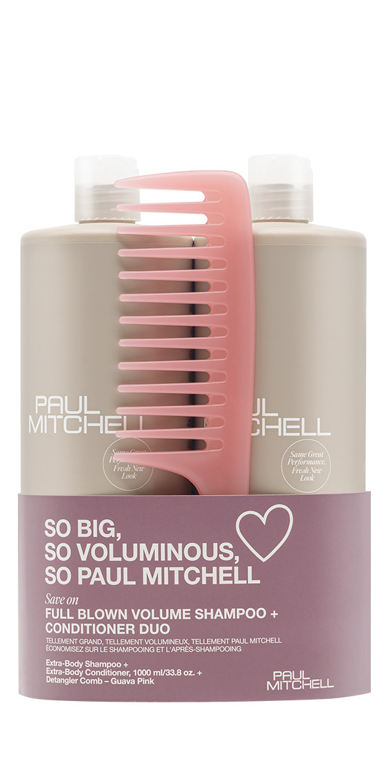 Komplet šampona in balzama za večji volumen las