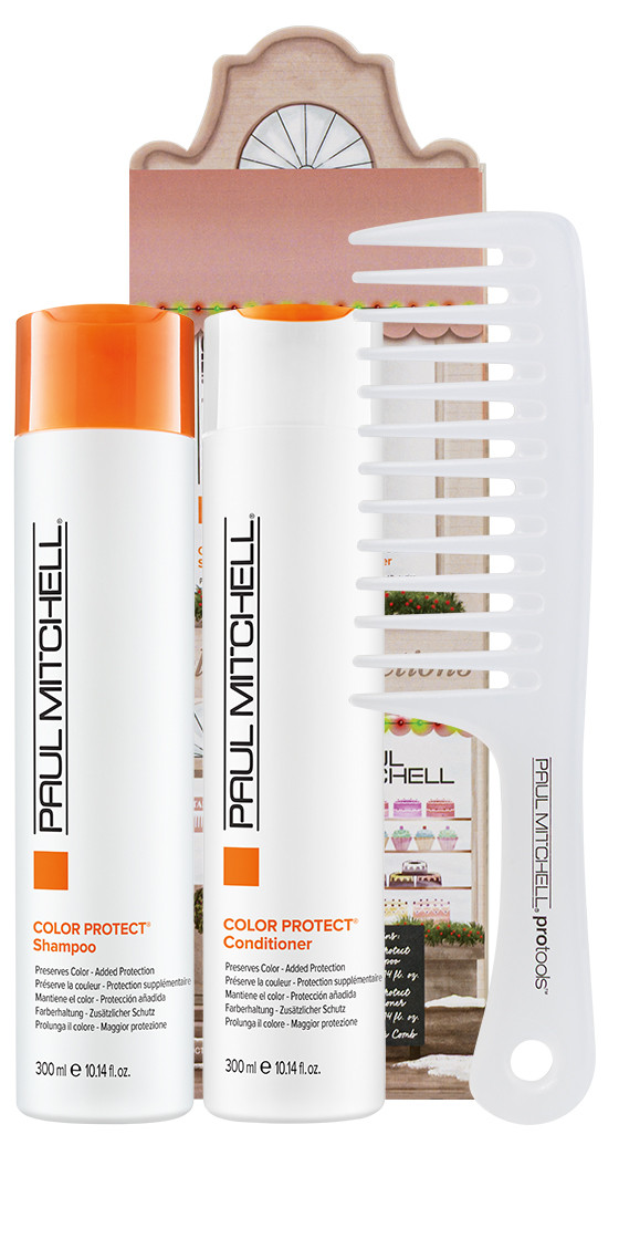 Komplet izdelkov za nego barvanih las.