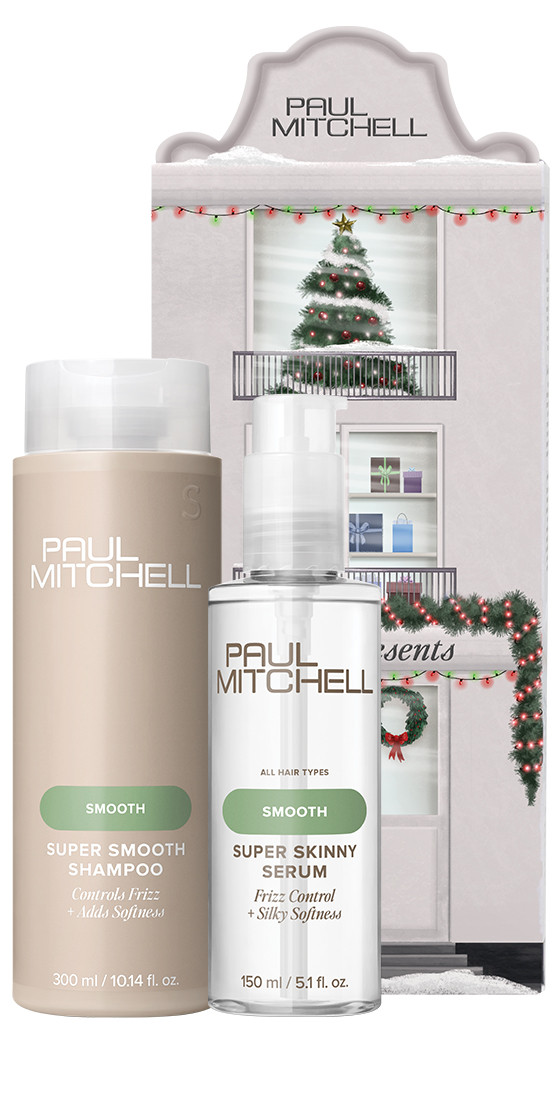 Komplet za svilnato gladke lase