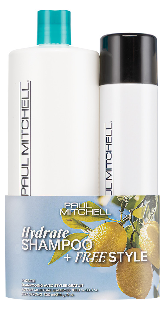 Komplet vlažilnega šampona in spreja za lase Paul Mitchell
