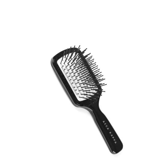 Plastična ploščata krtača potovalne velikosti