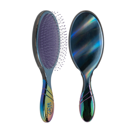 etBrush Pro Iridescence Icon Purple – kompletni pogled na krtačo (spredaj + zadaj)