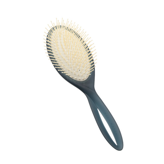 Ovalna krtača z daljšimi plastičnimi ščetinami Acca Kappa Zelena