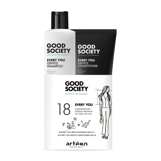 KOMPLET izdelkov ZA NEŽNO VSAKODNEVNO NEGO VSEH TIPOV LAS