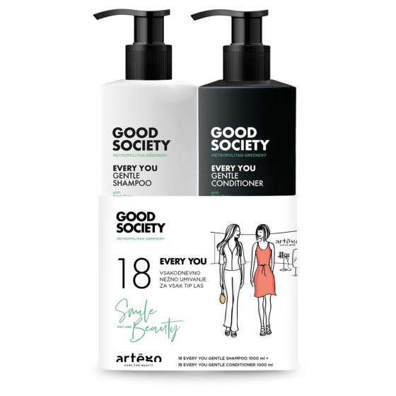 KOMPLET izdelkov ZA NEŽNO VSAKODNEVNO NEGO VSEH TIPOV LAS