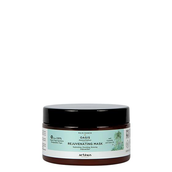 Hranilna maska za obnovo suhih las, las brez življenja ali krhkih las