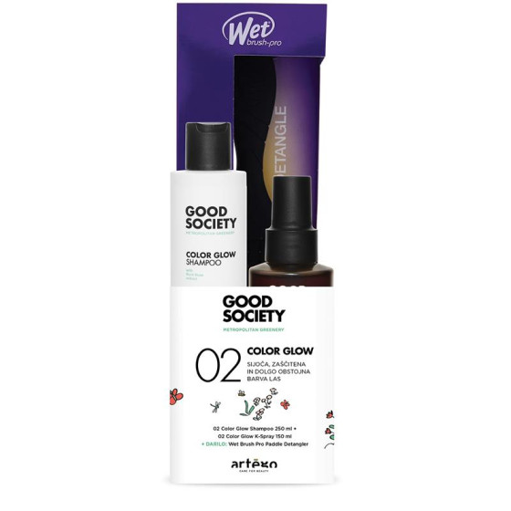 2+1 gratis! Color Glow komplet + Wet Brush krtača GRATIS