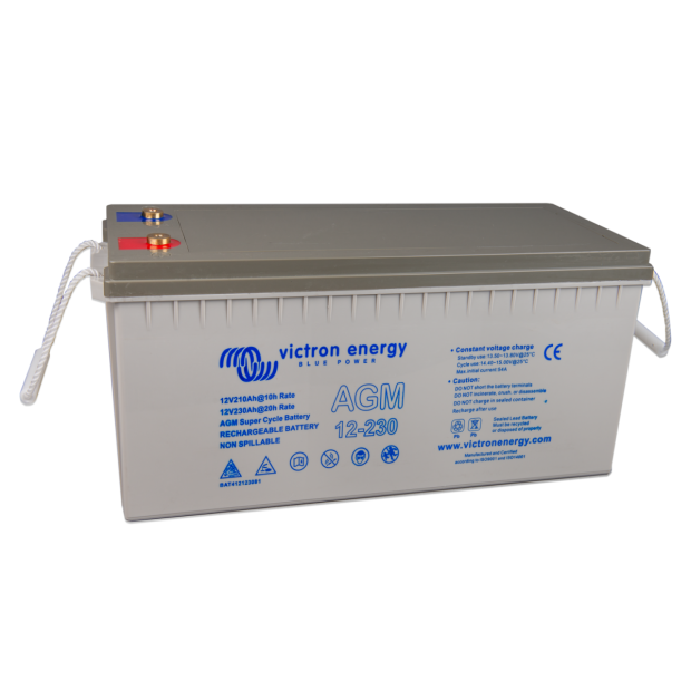 Victron Energy Baterija AGM 12V/125Ah Super Cycle (M8) 