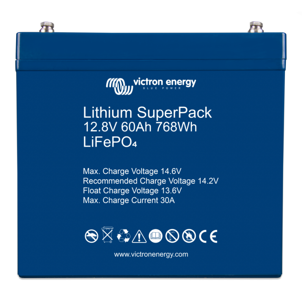 Victron Energy Baterija Lithium SuperPack 12,8V/60Ah (M6)  