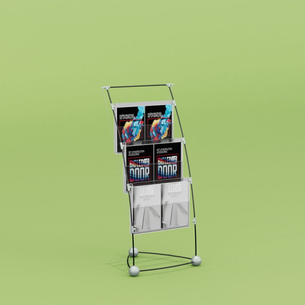 Penguin Brochure Rack