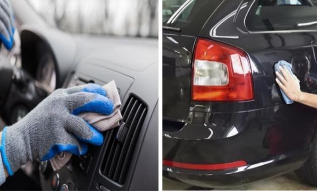 Notranje in zunanje čiščenje avtomobila
