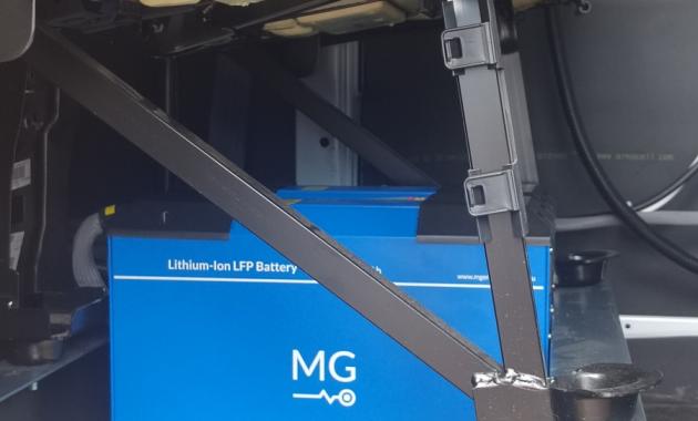 Napolnjenost akumulatorja v avtodomu ali plovilu