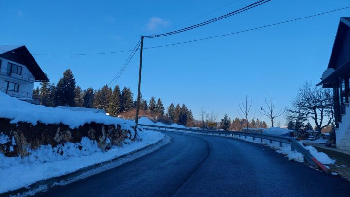 Obnova ceste od naselja Lučine do Suhega Dola. Foto: arhiv občine