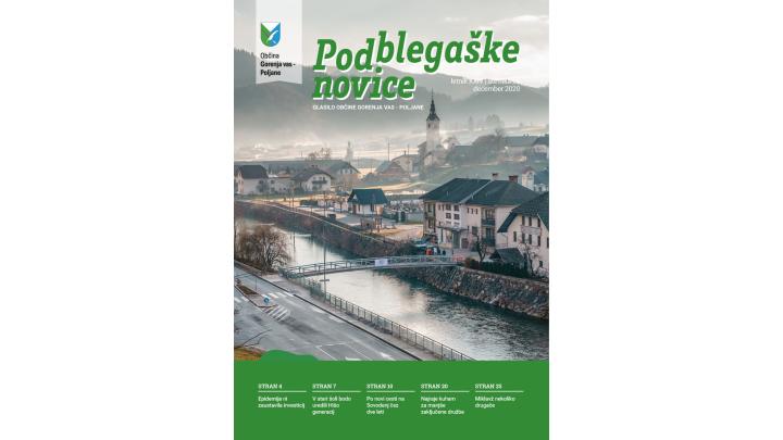 Naslovnica: Nova Fortunova brv čez Poljansko Soro v Gorenji vasi Foto: Primož Pičulin