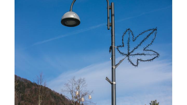 Praznična okrasitev v Javorjah FOTO: MATIC ZORMAN