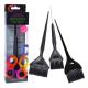 čopič FRR barvanje, set - 3 kosi, črni