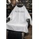ogrinjalo MYB Barber Cape - bele barve