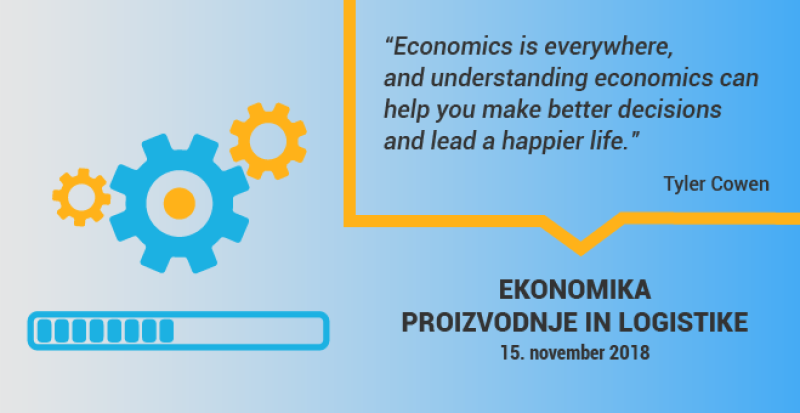 1% prihranek v logistiki = 10% povečanje prihodkov