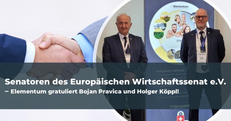 Herzlichen Glückwunsch an Bojan Pravica und Holger Köppl 