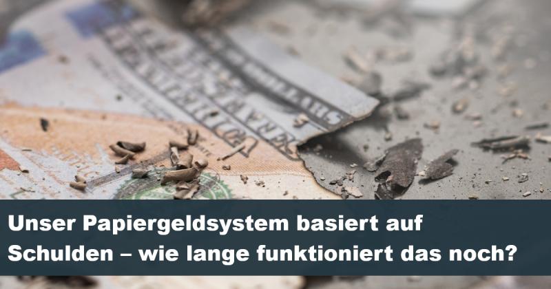 Verbrannte Geldscheine