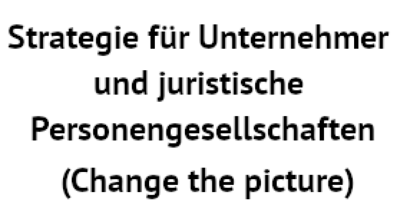 Strategie für Unternehmer und Unternehmen - FINAL FC*