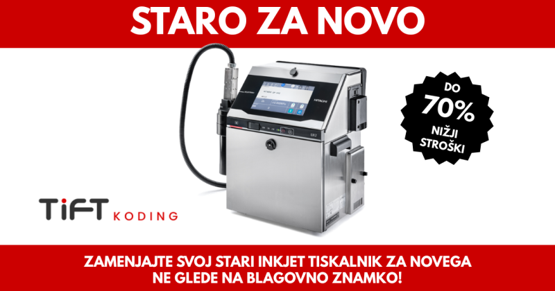 STARO ZA NOVO: Zamenjajte svoj stari inkjet tiskalnik