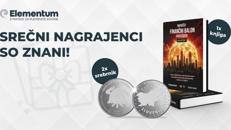 Znani so izžrebanci nagradne igre