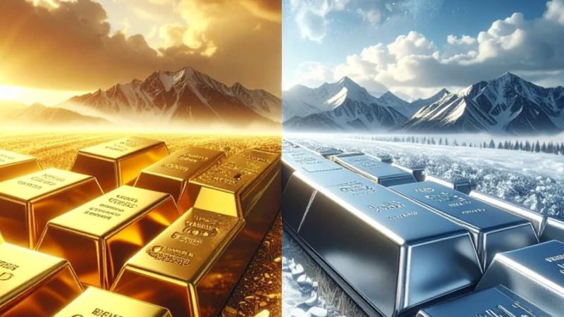 Zlato in srebro: Vaš varni pristan v času negotovosti.