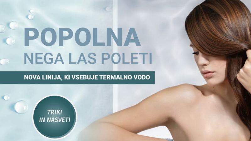 Popolna nega las poleti z novo linijo s termalno vodo