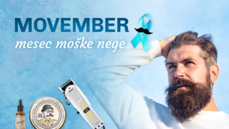 Movember: mesec moške nege