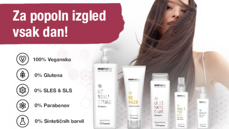 Odkrijte linijo Morphosis - za popoln izgled vsak dan na naraven način