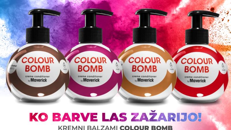 Barvni balzami Colour Bombs za barvno osvežitev las