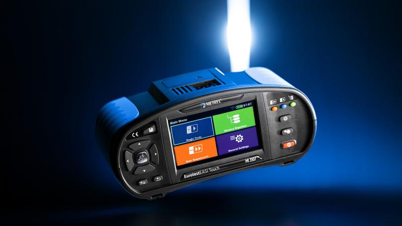 METREL MI 3107 EurotestEASI Touch, Multifunctional tester, MFT tester, Electrical MFT, Multifunction installation tester