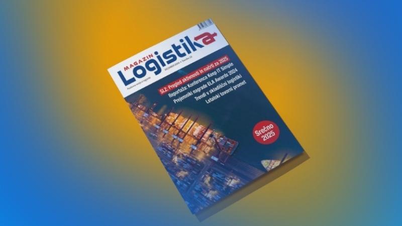 Izšla je uradna revija združenja - Logistika magazin