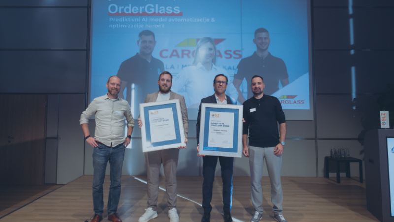 Logistični projekt leta 2026: OrderGlass – z umetno inteligenco podprta optimizacija nabave avtostekel
