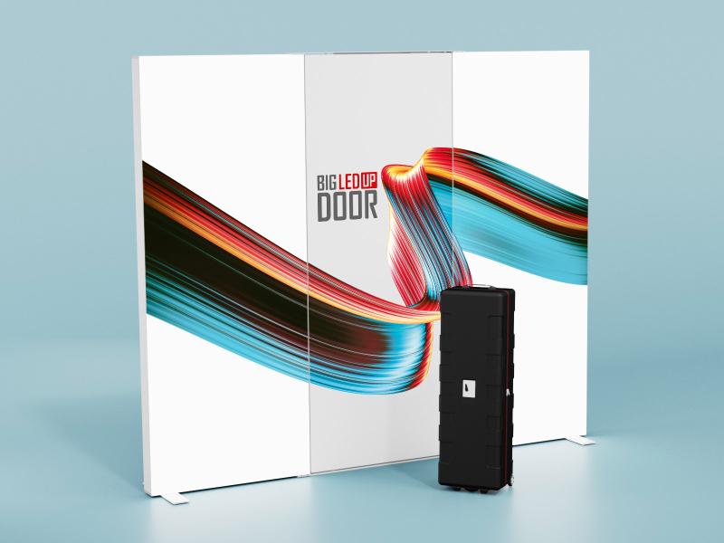 BIG LEDUP DOOR
