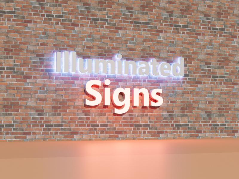 Illuminated signs