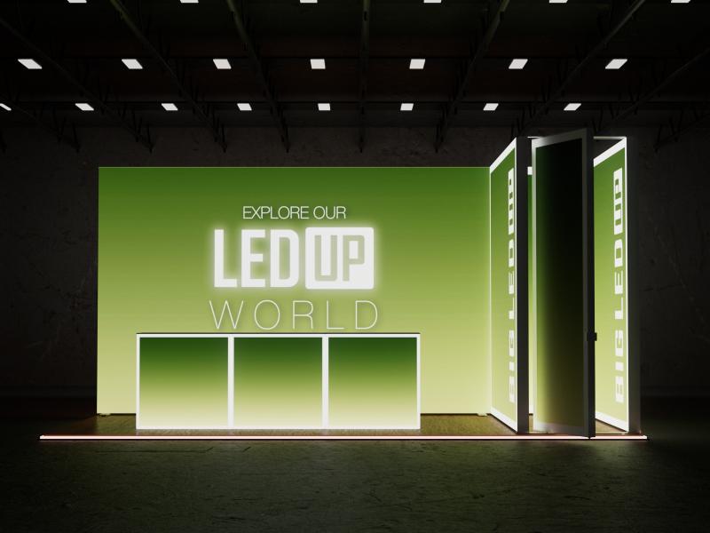 BIG LEDUP Set Sage 6x3