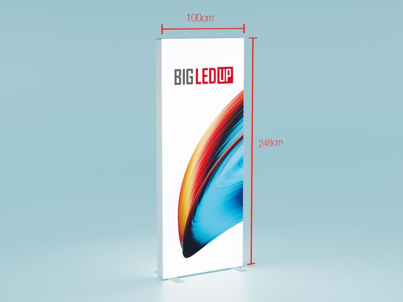 BIG LEDUP Stele