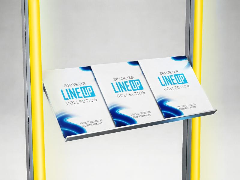 LINEUP Angled Shelf