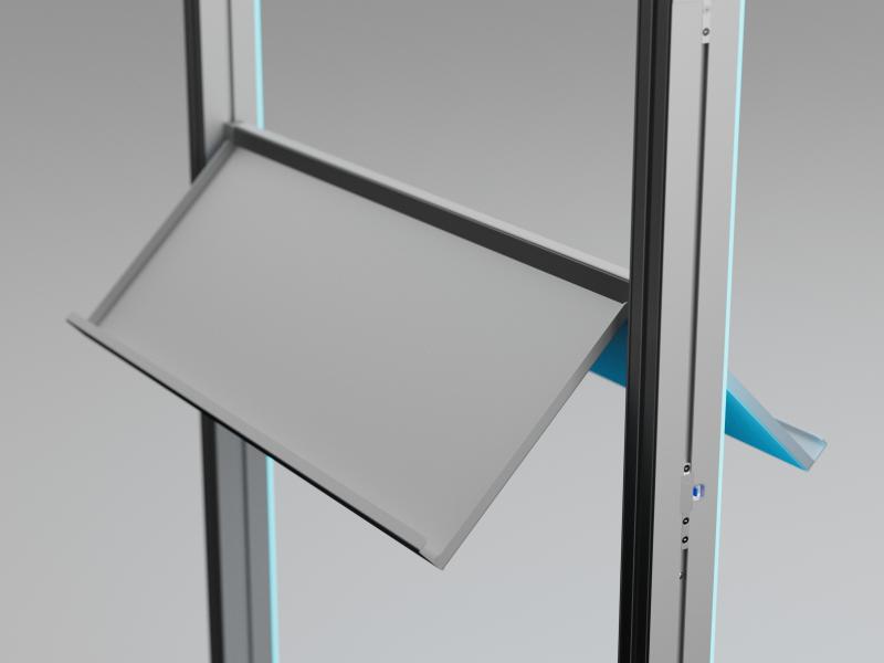 LINEUP Angled Shelf