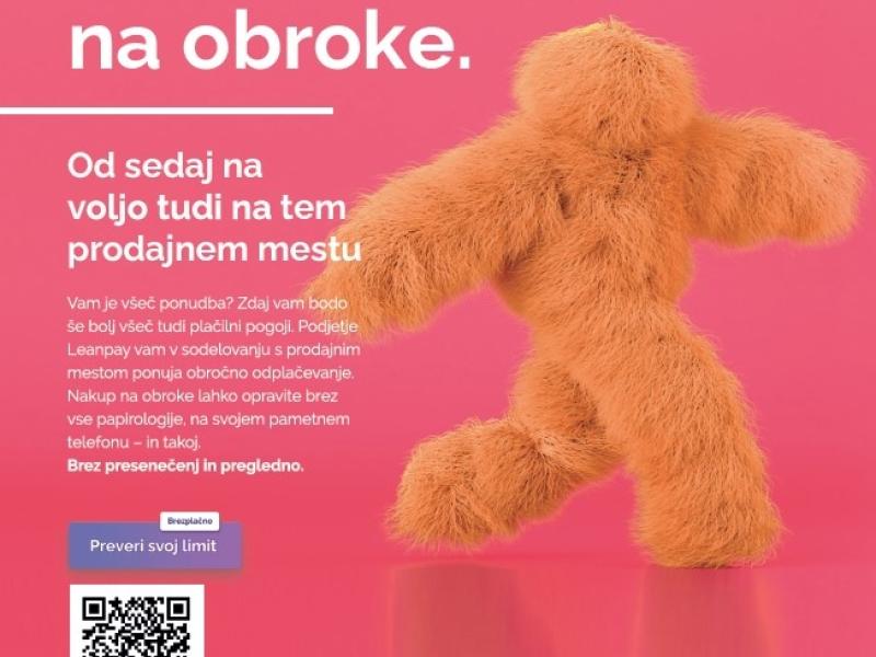 LEANPAY Enostavni nakupi na obroke