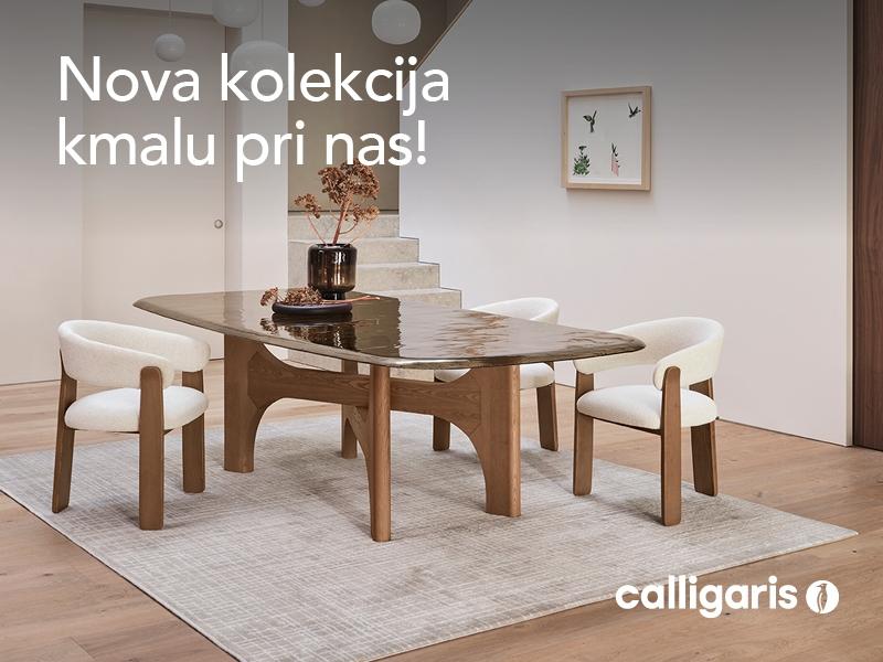 Calligaris - NOVOSTI - kmalu pri nas! 